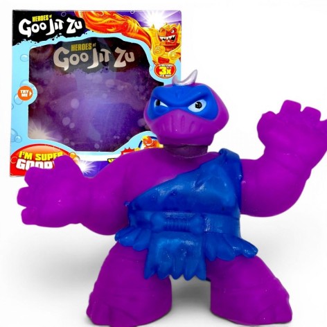 Игрушка-тянучка "Heroes of Goo Jit Zu" рыцарь (фиолетовый)