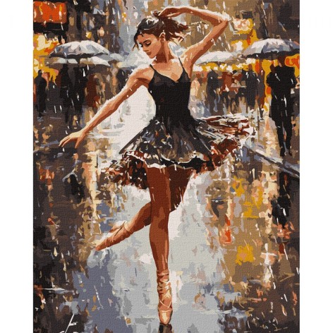 Картина по номерам "Грация дождя" 40x50 см
