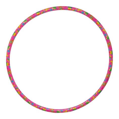 Обруч №0 53 см "Детские игрушки" (розовый)