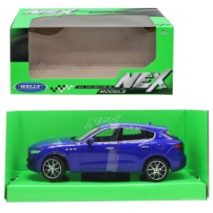 Машина металл Maseratti Levante 1:24 синяя