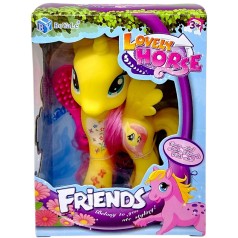 Ігрова фігурка "Мила поні" (ЖОВТА)