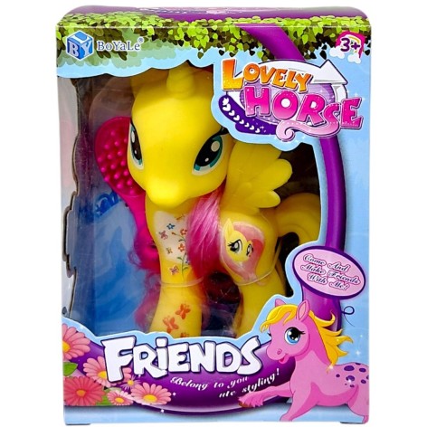 Ігрова фігурка "Мила поні" (ЖОВТА)