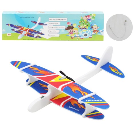 Самолёт-трюкач с электромотором Вид 1