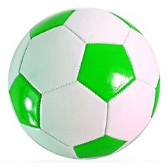 М'яч футбольний білий+зелений