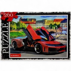ПАЗЛЫ 260 ЭЛЕМЕНТОВ "КРАСНЫЙ СПОРТКАР"