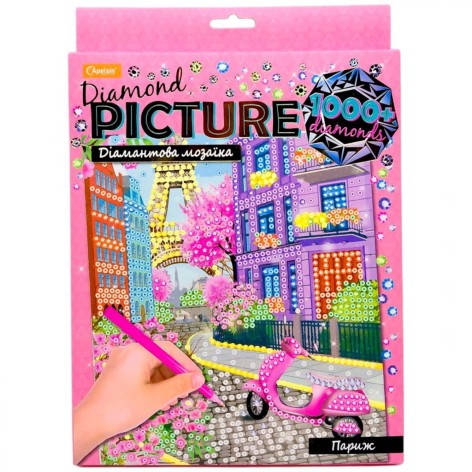 Алмазная мозаика "Diamond Picture: Симпатичная череха" (20х20)