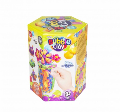 Набір креативного творчості "BUBBLE CLAY: кульковий пластилін" (укр)