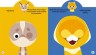Книга "Играйка-развивайка. Собачки", 57 наклеек (рус)