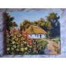 Картина по номерах "Українська Хатина" 40x50 см