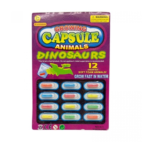 Вырастая в капсуле на планшетке (ДИНОЗАВРЫ)