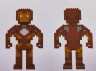 Конструктор "Pixel Heroes: Железный человек", 380 дет.