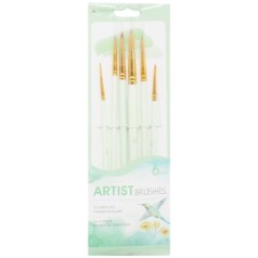 Набор кисточек для рисования "Artist Brushes", мятные