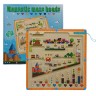 Деревянная магнитная игра "Компьютерная игра", магнитный стилус, подвижные платформы