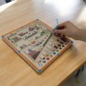 Деревянная магнитная игра "Компьютерная игра", магнитный стилус, подвижные платформы