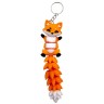 3D Брелоки FLEXI FOX LONG TAIL/ЛИСИЧКА ХВОСТИК KEYCHAIN, 3D печать