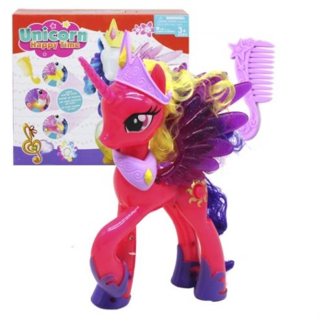 Пони-единорог "My little pony" с подсветкой
