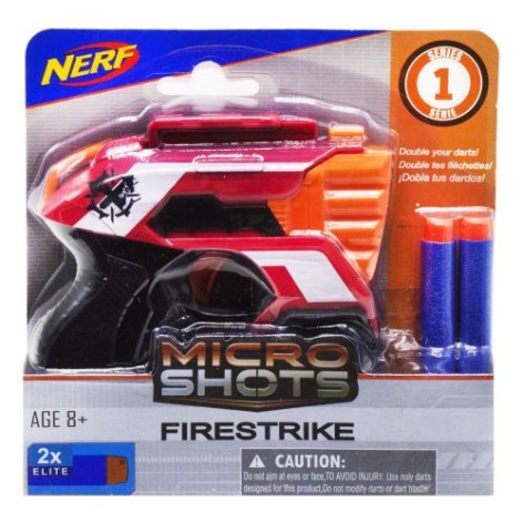 Уценка. Бластер "NERF", красный - повреждена упаковка