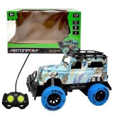Машинка на радиоуправлении "Джип" (СИНИЙ)