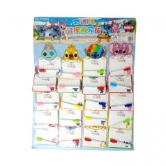 Блокнот с фломастером Стич (20 шт. в наборе)