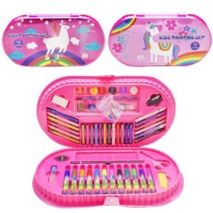 Уценка (повреждена упаковка). Набор для творчества "Kids painting set", для девочек