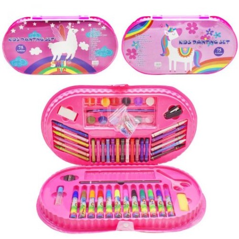 Уценка (повреждена упаковка). Набор для творчества "Kids painting set", для девочек