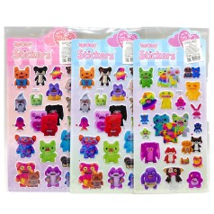 Наклейки декоративные "Фуглеры" микс