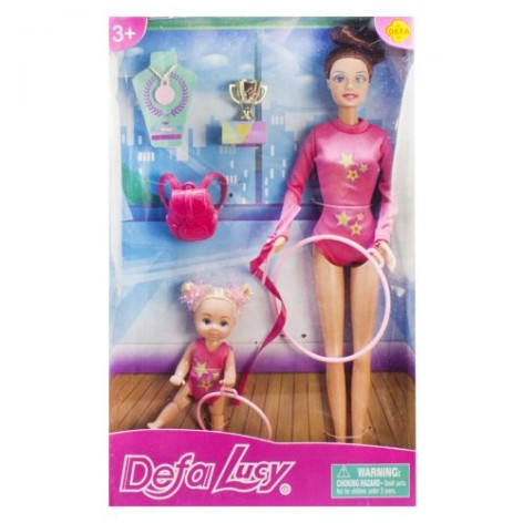 Лялька "Defa Lucy: Гімнастки" (в рожевому)