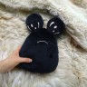 Мягкая игрушка Инопланетянин Pou (Поу) 30 см Черный