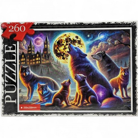 ПАЗЛЫ 260 ЭЛЕМЕНТОВ "ВОЛЧЬЯ ШАЙКА"