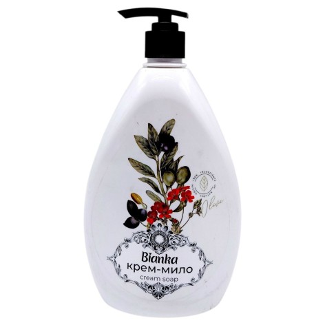 Крем-мыло жидкое "Olive" 900 мл в полимерной бутылке