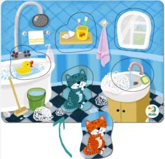 Пазл-сортер "Ванная"