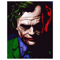 Картина по номерам "ДЖОКЕР"