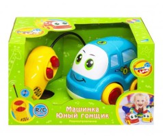 Машинка "Юный Гонщик", синяя
