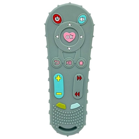 Прорезыватель "Пульт", в пакете (БИРЮЗОВЫЙ)