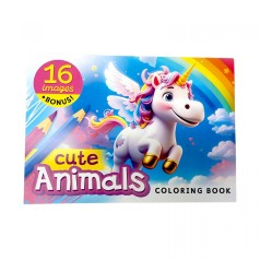 Раскраска, 48х210 мм, (Единорог)