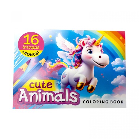 Раскраска, 48х210 мм, (Единорог)