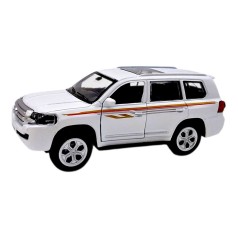 Автомодель - TOYOTA S2 LAND CRUISER (БЕЛАЯ)