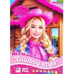 Розфарбовка, 210х297 мм (COWBOY STYLE)