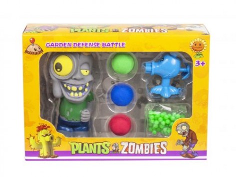 Набір "Plants vs Zombies: Зомбі та Горохостріл"
