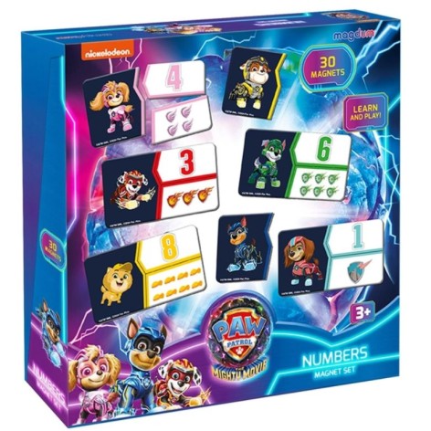 Набір магнітів "Paw Patrol: Цифри" (28 шт)