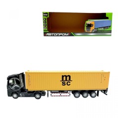 ФУРА АВТОПРОМ (ЧЕРНАЯ) КАБИНА (ЖЕЛТЫЙ) ПРИЦЕП 33 СМ.