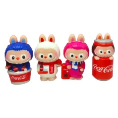 Сквіші "Чудики Лабубу з напоєм" 12 см, мікс видів