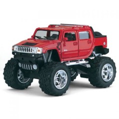 Машинка KINSMART "Hummer H2 Sut (Off Road)" (красная)