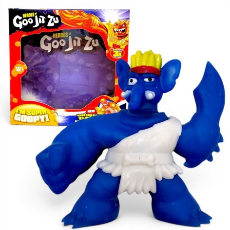 Игрушка-тянучка "Heroes of Goo Jit Zu" СЛОН (СИНИЙ)
