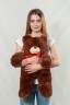 Плюшевий ведмедик "Арні", 60 см, коричневий