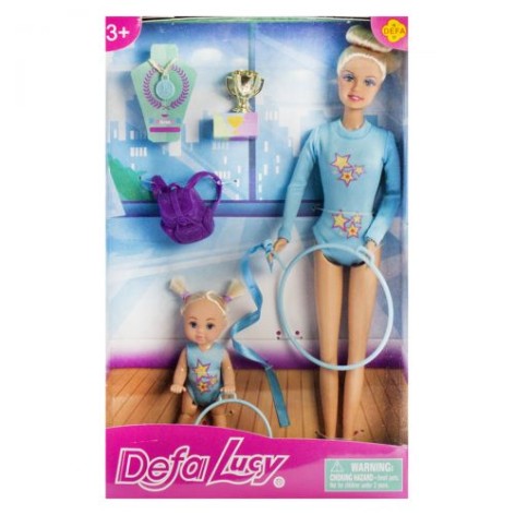 Лялька "Defa Lucy: Гімнастки" (в блакитному)