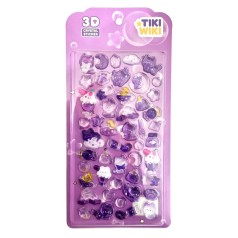 Набор 3D-наклеек Tiki Wiki серии Crystal – Тики звездные сны