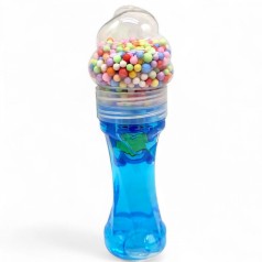 Слайм с шариками и игрушкой "Стич" (микс видов)