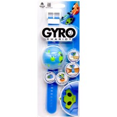 Часы - юла "Gyro chariot", голубой, вид 2