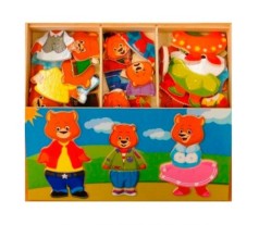 Игра-одевашка "3 медведя"